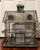 Victorian Antique 19th Century French Tole & Wire Victorian House Form Bird Cage For Sale - Image 3 of 15