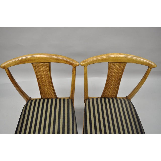 Set of 4 Thomasville Tamerlane Dining Side Chairs Mid ...