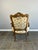 Late 19th Century Walnut Louis XV Armchair Frame For Sale - Image 4 of 8