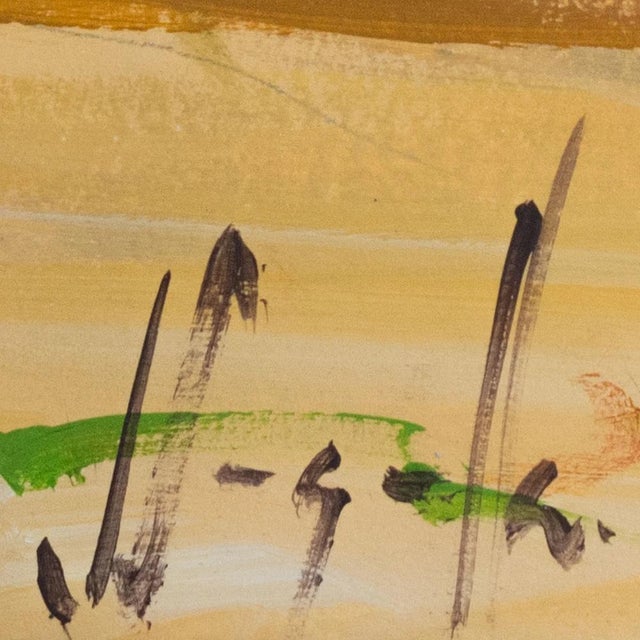 Joan Sarquella Oliveras, Costa Brava Beach Scenes, 1970s, Oil on Board Paintings, Set of 2 For Sale - Image 7 of 14