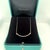 Silver Tiffany & Co. 18ct White Gold T Smile Diamond Pendant 0.10ct 2.37g For Sale - Image 8 of 10