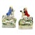 Antique Staffordshire Petite Equestrian Figurines, a Pair For Sale