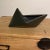 Black Mid-Century Japanese Ikebana Geometric Vessel or Sculptural Bowl For Sale - Image 8 of 15
