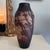 A large acid-etched cameo Art Noveau red and yellow art glass scenic vase by Paul Nicolas D' Argental (1875 - 1952,...