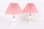 Sakura Table Lamps in Pink by Michael Bang for Holmegaard, 1980s, Set of 2 For Sale - Image 7 of 7