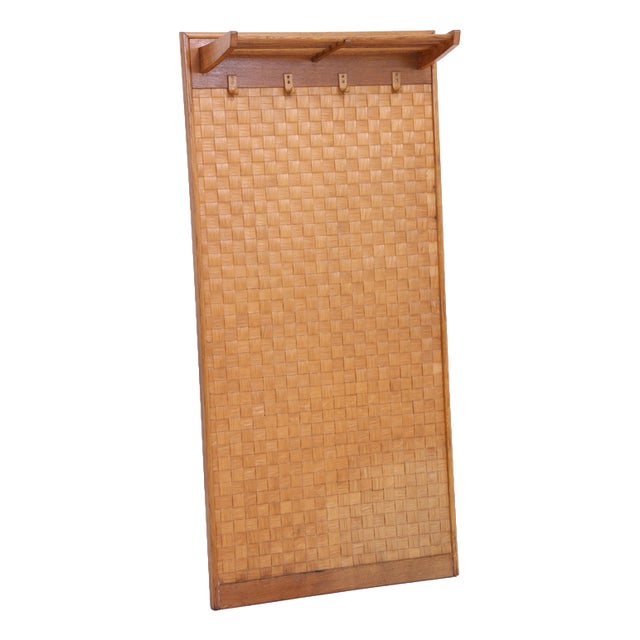Vintage Wall Mount Coat Rack by Bruno Paul For Sale