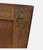 Jacobean Vintage Oak Wood Bros Desk Cabinet Tudor Shelf Hutch Bookshelf Old Charm Leather For Sale - Image 3 of 18