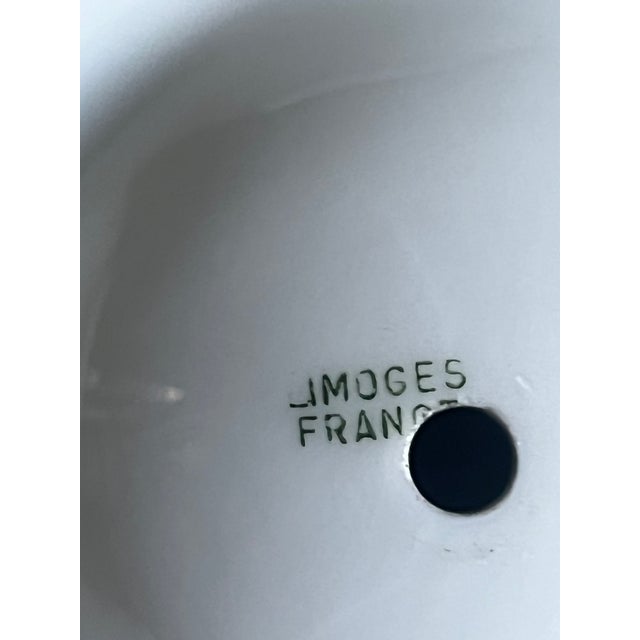 Tiered French Oyster Plates by Limoges For Sale - Image 13 of 15