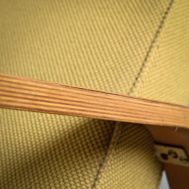 Olive Grasshopper Lounge Chair by Eero Saarinen for Knoll, 1946 For Sale - Image 8 of 12