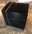 1940s Art Deco Black Lacquer Box With Metal Inlay For Sale - Image 4 of 13