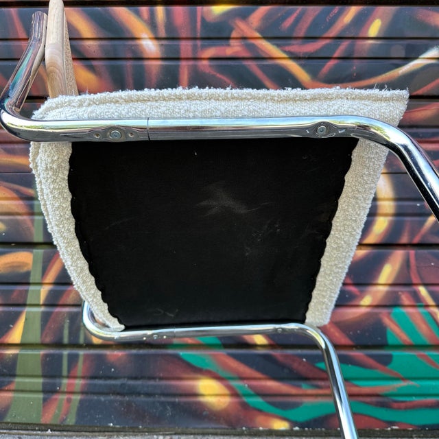 Set of 6 Marcel Breuer Cesca Style Dining Chairs For Sale - Image 12 of 12