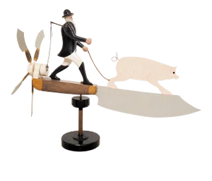 Circa 1985 Pop Art Weather Vane by Steve Armstrong, Kentucky