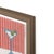 DESCRIPTION: Camille the Martini by Willa Heart in Walnut Frame, Mini Art Print This is a print of a handmade fabric...
