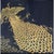 Hand-Painted Phoenix Wallpaper Panel in Empire Blue & Gold | Chinoiserie Wall Art - 2 Panels For Sale