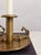 Mid-Century Modern Pair of Brass Dragon Candlesticks For Sale - Image 3 of 11