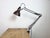 Vintage brown adjustable table lamp made by napako ( model lh 4937 ) in former czechoslovakia during the 1950s. It...