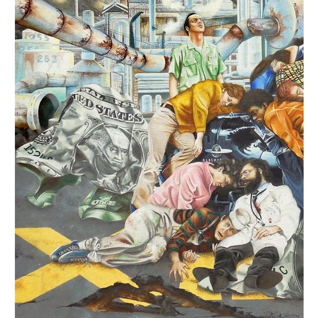 'The Fall of America' by Ron Croci, Illustrator, Beat, Allen Ginsberg For Sale - Image 4 of 8