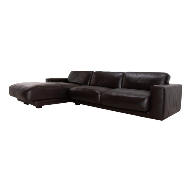 Nogoya Leather Corner Sofa from Machalke For Sale