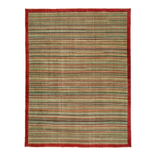 Vintage Turkish Deco Carpet For Sale