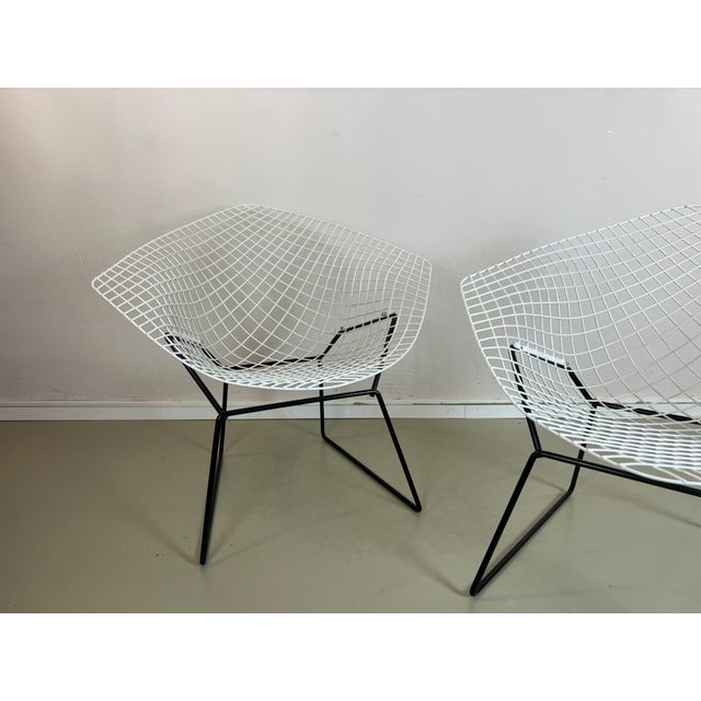 Black Diamond Chair by Harry Bertoia for Knoll, 1970s For Sale - Image 8 of 9