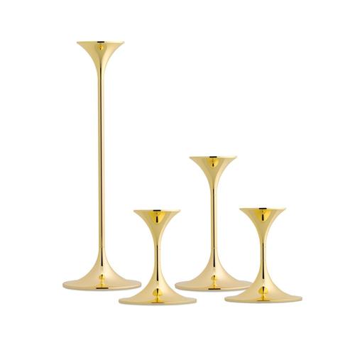 Not Yet Made - Made To Order Jazz Candleholders in Steel with Brass Plating by Max Brüel, Set of 4 For Sale - Image 5 of 16