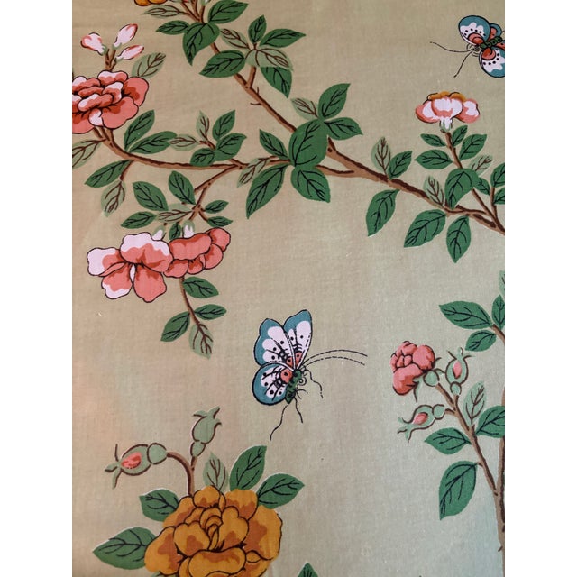 6.5 Yards of “Chinese Peony” From G. P. J. Baker England. For Sale - Image 9 of 12