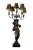 Hollywood Regency Mid-Century Maison Jansen Style French Hollywood Regency Figural Candelabra Lamp For Sale - Image 3 of 12