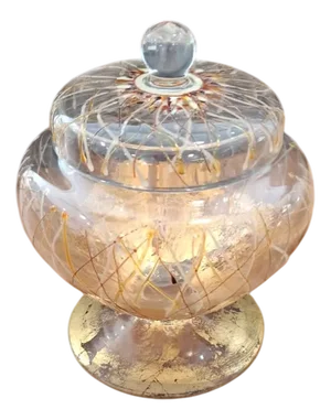 Iitalian Glass Candy Box