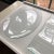 Mid-Century Modern 90's Modern Glass Serving Trays S/3 For Sale - Image 3 of 10