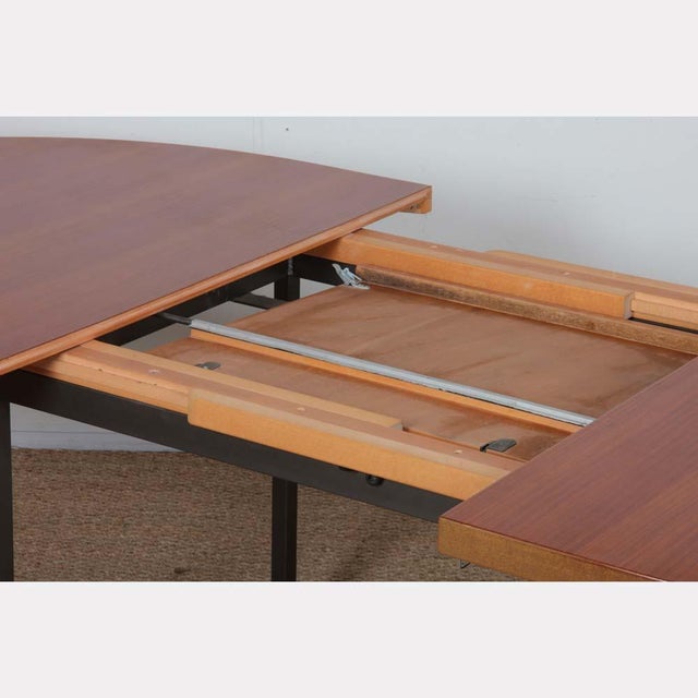 1960s Extendable Dining Table by Georges Frydman for EFA, 1960s For Sale - Image 5 of 7