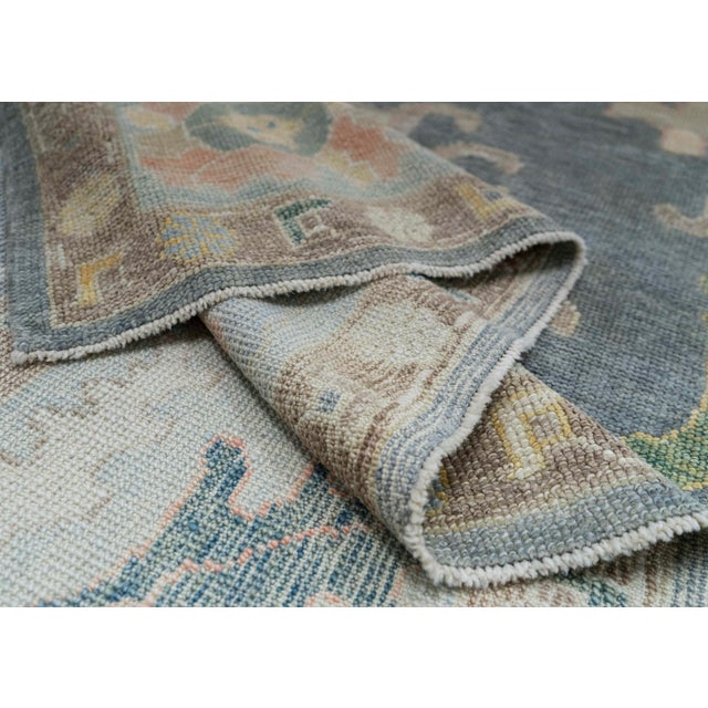 Turkish Oushak Rug 9'6" x 13' #20376 For Sale In Houston - Image 6 of 8