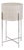 Regina Andrew Bone Drum Table in Polished Nickel For Sale