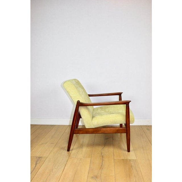 GFM-64 Lounge Chair in Yellow Lemon by Edmund Homa, 1970s For Sale - Image 10 of 13