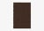 Contemporary Chocolate Square Textured Rug from Marqqa For Sale - Image 3 of 3