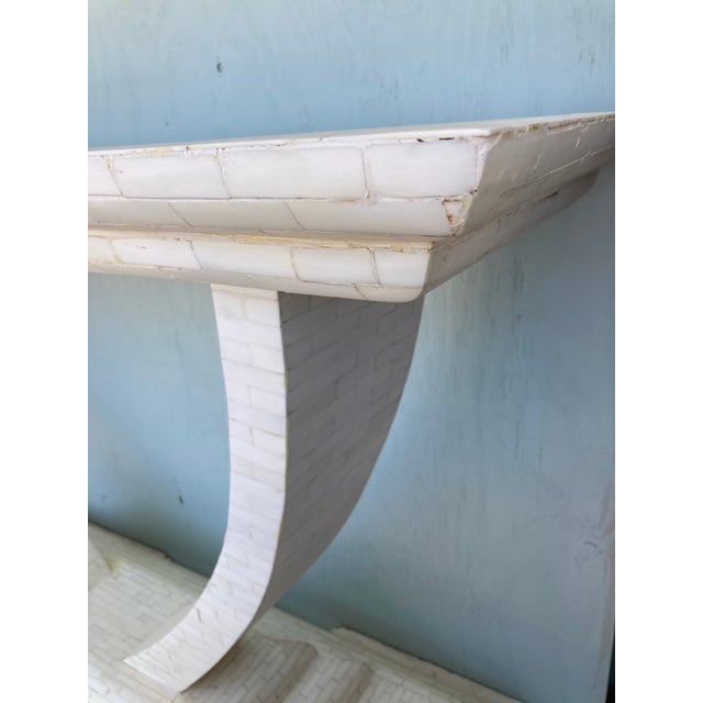1980s Enrique Garcel Tessellated Console For Sale - Image 5 of 13
