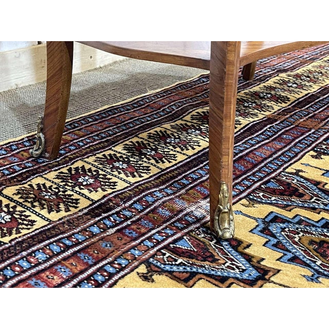 Louis XV Style Side Table in Rosewood and Beech, 1970s For Sale - Image 3 of 14