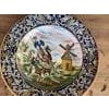 Brown 19th Spanish Decorative Charger Plate Depicting Don Quixote For Sale - Image 8 of 18