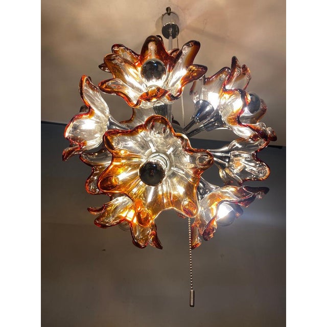 Murano Sputnik Chandelier, Italy, 1960s For Sale - Image 14 of 16