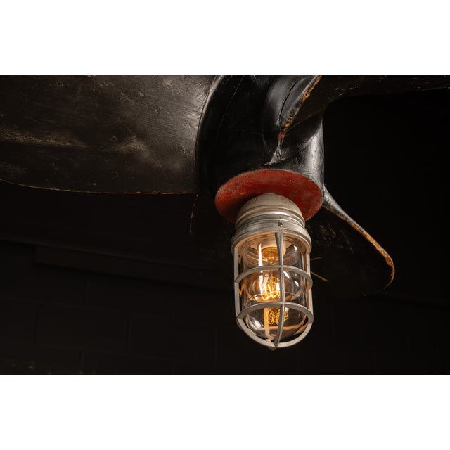 Early 20th Century Ship Propeller Mold Pendant Light For Sale In Chicago - Image 6 of 8