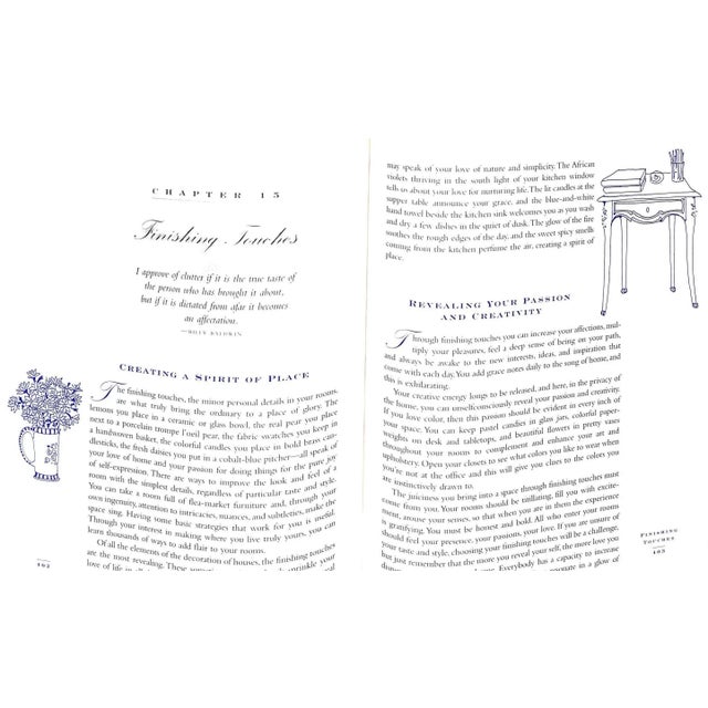 White "The Decoration of Houses" 1997 Stoddard, Alexandra For Sale - Image 8 of 12