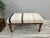 Details SIZE: 18X18X36 Inches ( with legs ) - 45x45x90 cm TYPE: Handmade Ottoman Bench CONDITION: is good. CONSTRUCT: It...