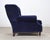Ralph Lauren English New Bohemian Artist’s Chair in Blue Velvet For Sale - Image 9 of 18