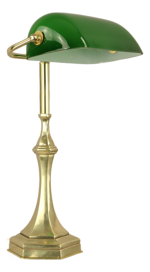 Art Deco German Brass Desk Lamp, Berlin, 1920s