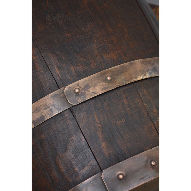 Victorian Country House Coopered Barrel Umbrella Stand in Oak, 1870 For Sale - Image 14 of 15