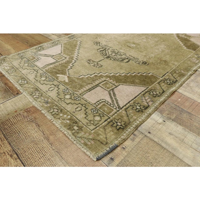 Mid 20th Century Vintage Turkish Kars Rug 02'08 X 04'07 For Sale In Dallas - Image 6 of 10