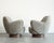 Set of swivel chairs originally designed by Vladimir Kagan during his Kagan-Dreyfuss partnership in the 1960s. These are a...