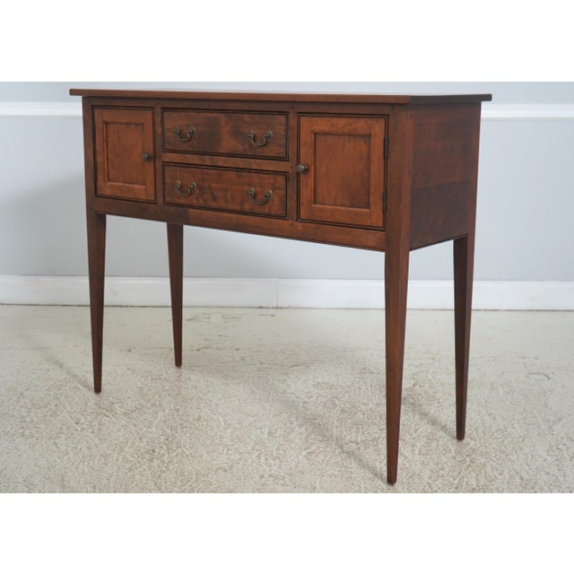 Traditional Historical Virginia Cherry Sideboard Buffet For Sale - Image 3 of 18