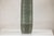 Tall Artisan Ceramic Hand-Crafted Vase with Ribbed Body and Green Glaze For Sale - Image 14 of 16