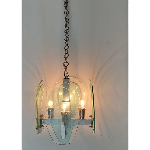 Fontana Arte Italian Pendant Lamp, 1970s For Sale - Image 11 of 11
