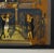 Warmly hued French lithograph of couples dancing and enjoying live music at elegant venue by artist Torrallardona, circa...